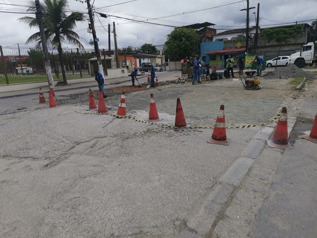 Reparo da subida para rua 18 - Victoria Park