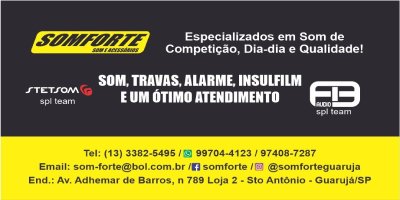 SOMFORTE - Especializados em Som de Competição, Dia-dia e Qualidade!