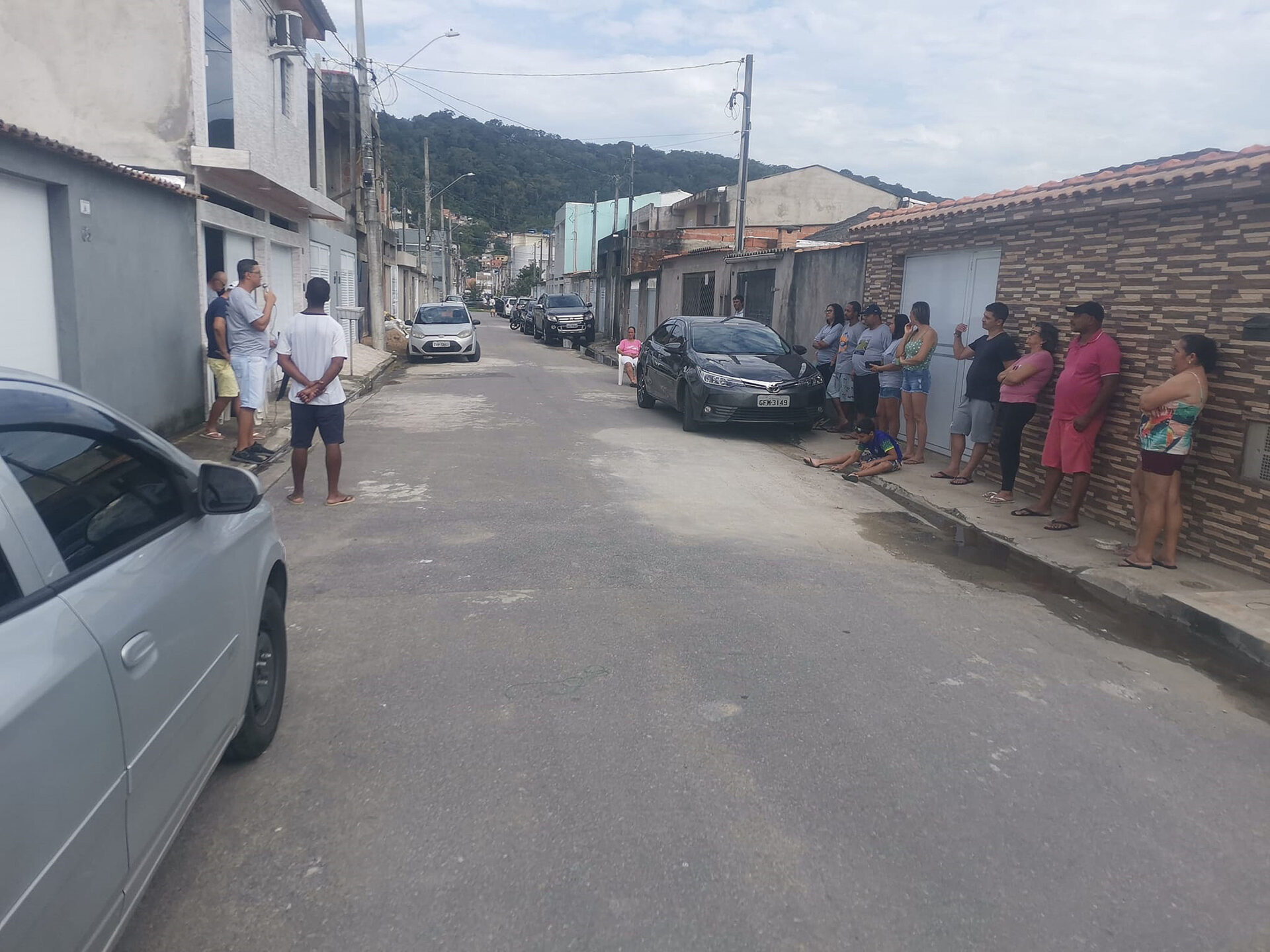 Reunião realizada na rua Dez do Victoria Park!